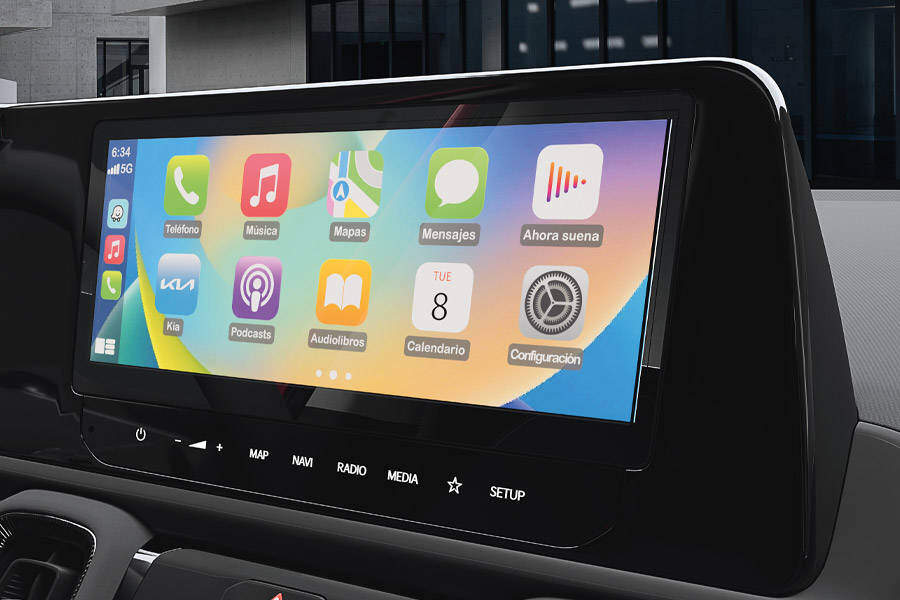 Pantalla touch de 10.25