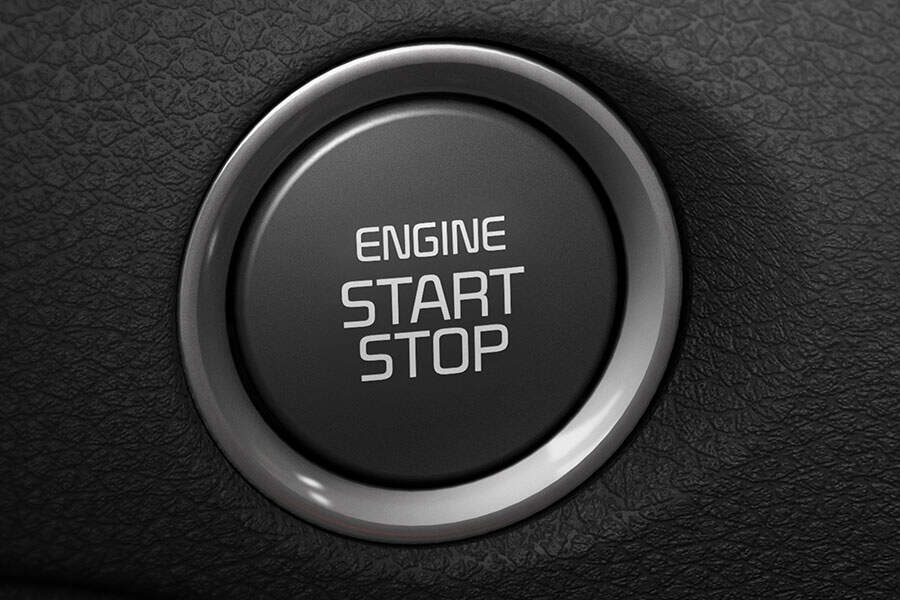 Smart key con botón de encendido